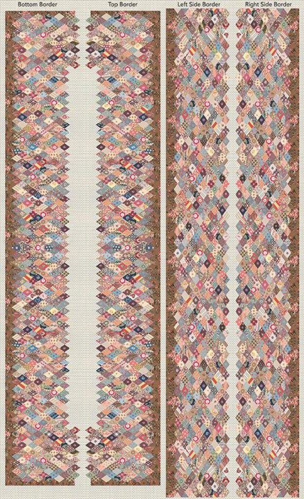 Jane Austen At Home Border Panel