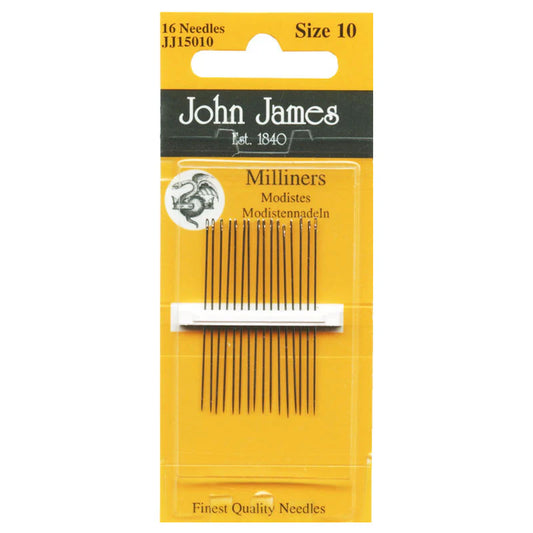 John James Size 10 Needles (16 Needles)