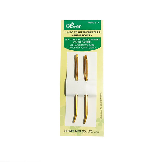 Clover Jumbo Tapestry Needles (Bent Point)