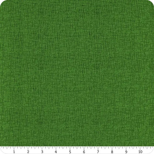 Kimberbell Basics Green Linen Texture