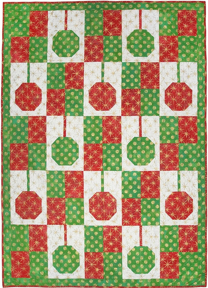 Make It Christmas with 3-Yard Quilts by Fabric Cafe