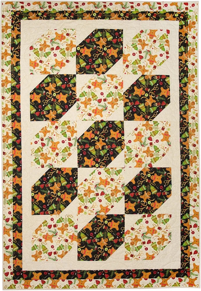 Make It Christmas with 3-Yard Quilts by Fabric Cafe