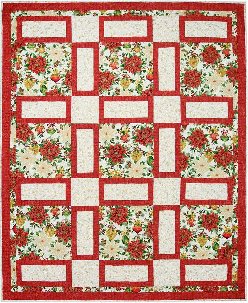 Make It Christmas with 3-Yard Quilts by Fabric Cafe