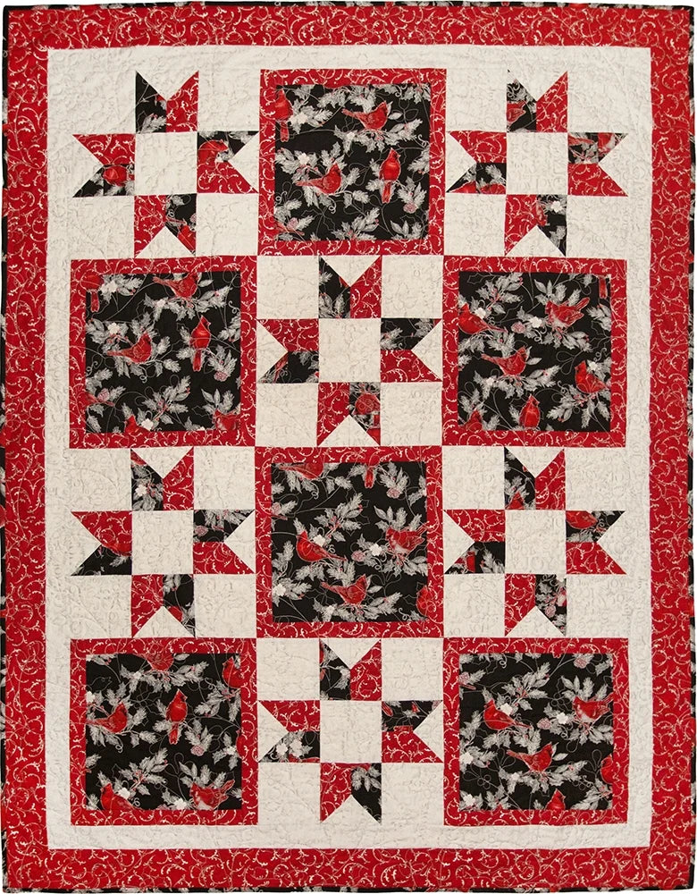 Make It Christmas with 3-Yard Quilts by Fabric Cafe
