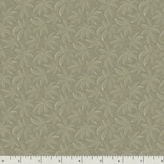 Marcus Fabrics - Flower Garden - Sage Green Leaves