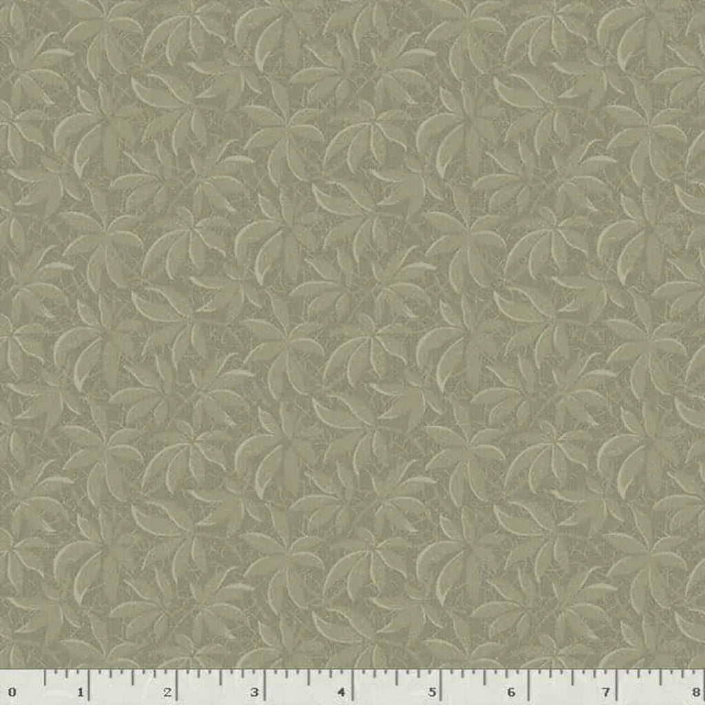 Marcus Fabrics - Flower Garden - Sage Green Leaves