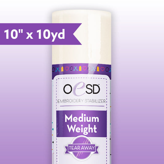 Medium Weight TearAway White Stabilizer