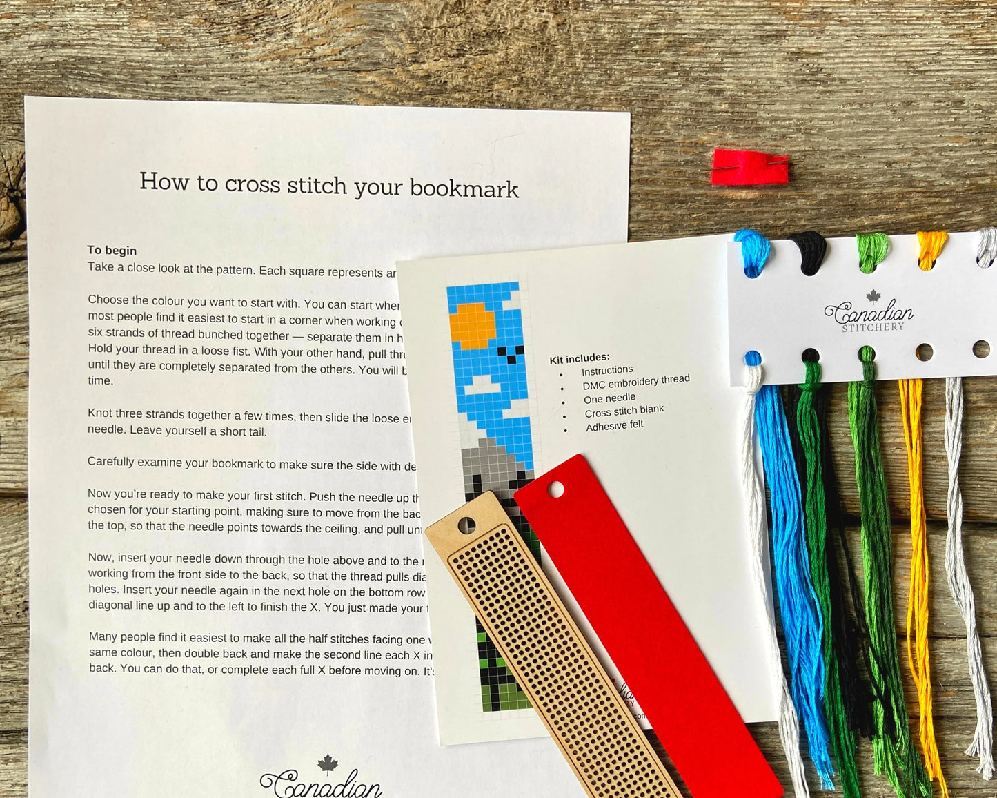 Canadian Stitchery - Learn to Stitch Kit