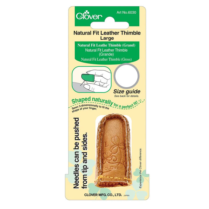 Clover Leather Thimble