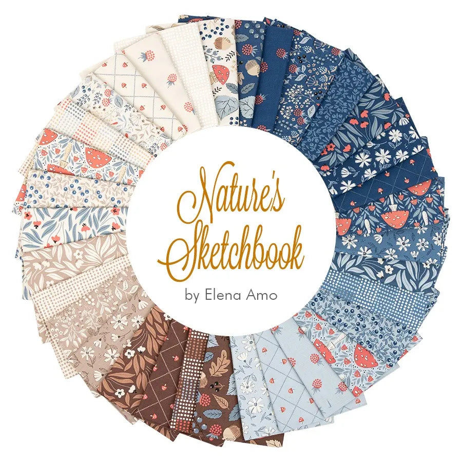 Nature's Sketchbook Fat Quarter Bundle
