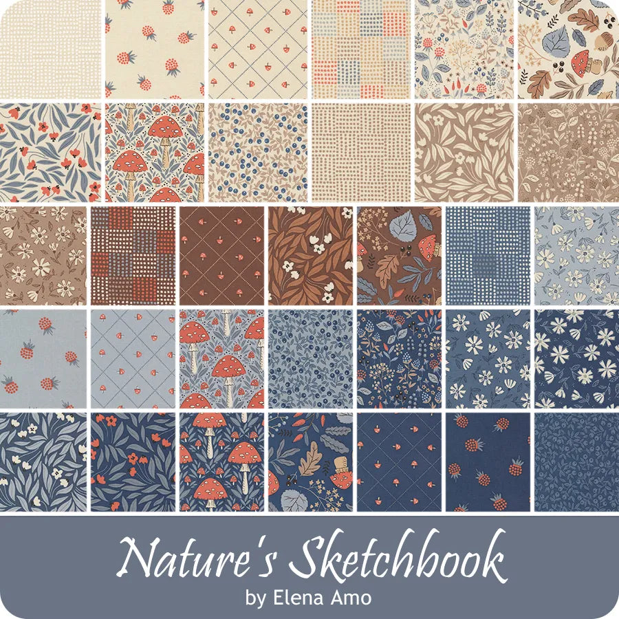 Nature's Sketchbook Fat Quarter Bundle