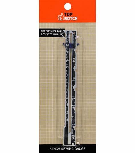Top Notch 6 In Sewing Gauge