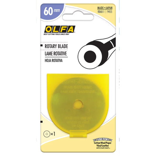 OLFA - Rotary Blade Replacement - 60MM (1pc)