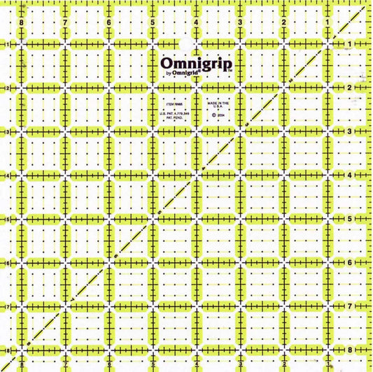 Omnigrip - 8 1/2" Square Non-Slip Ruler