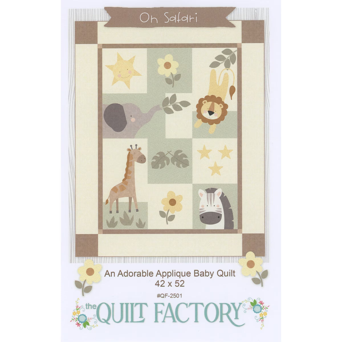 On Safari - Applique Quilt Pattern