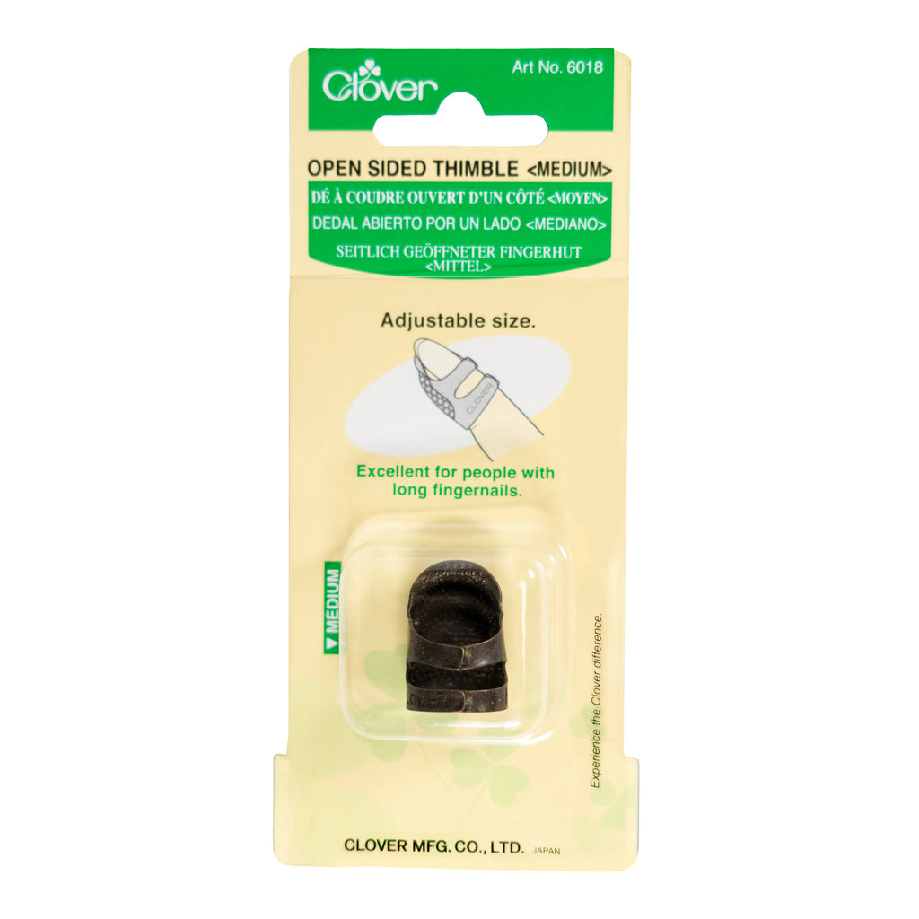 Clover Open Sided Thimble (Medium)