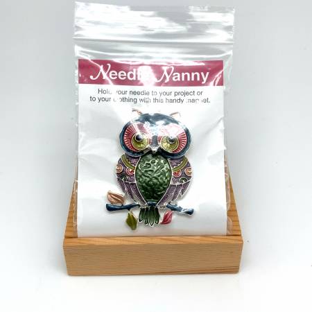 Owl Jeweltone Needle Nanny Magnet