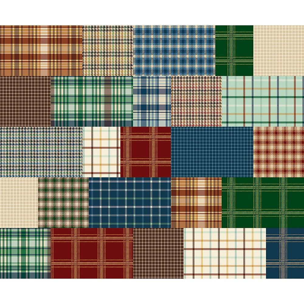 Plaid-Venture Club Plaids Cheater Print Multi