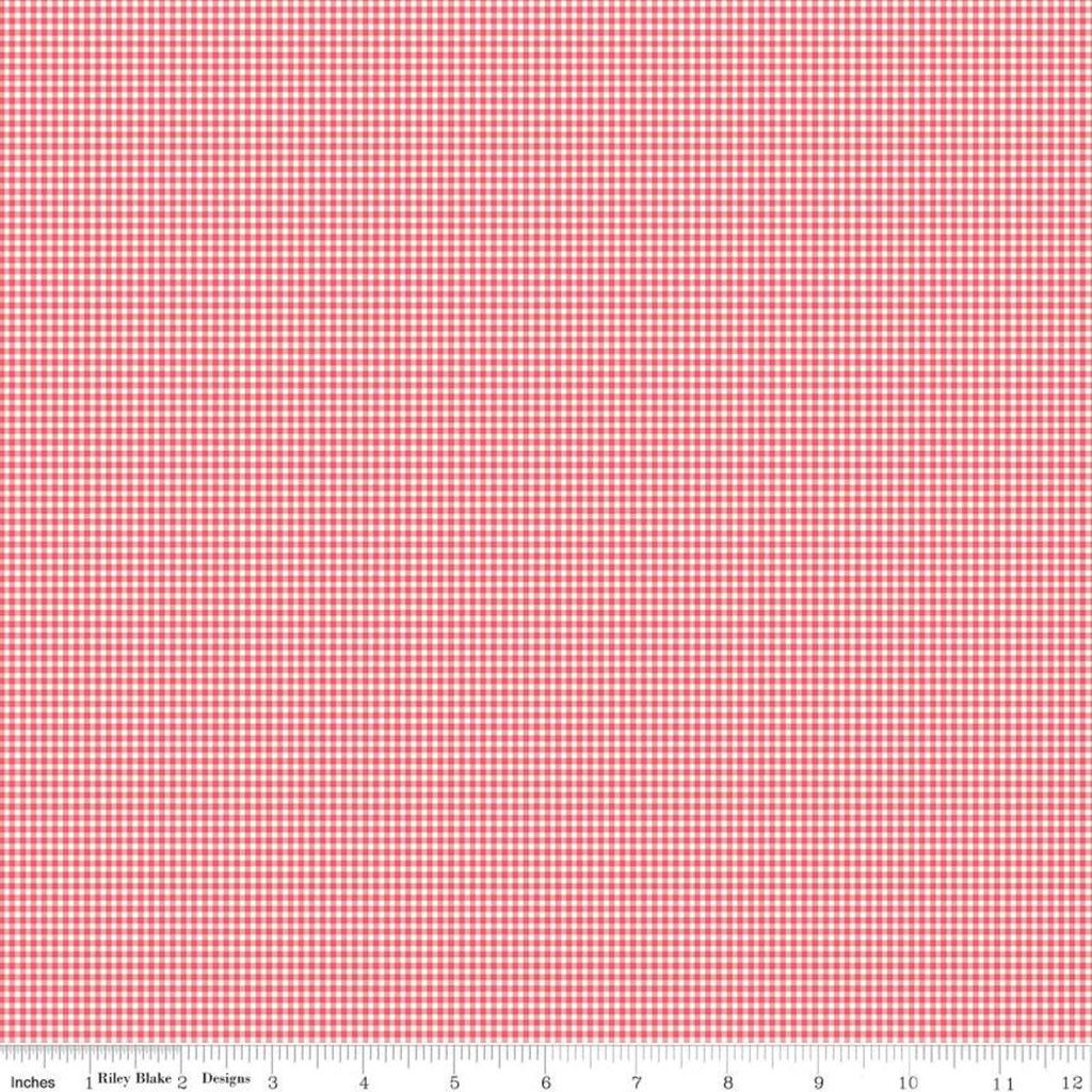 Prim Gingham Tea Rose