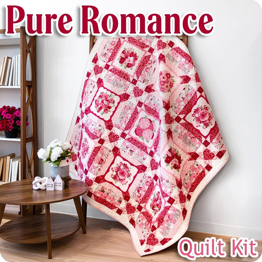 Je T'aime Pure Romance Boxed Quilt Kit