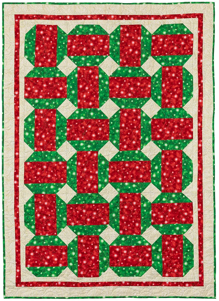 Quick Christmas 3-Yard Quilts by Fabric Cafe