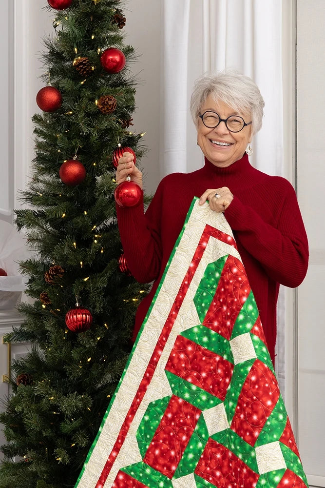 Quick Christmas 3-Yard Quilts by Fabric Cafe