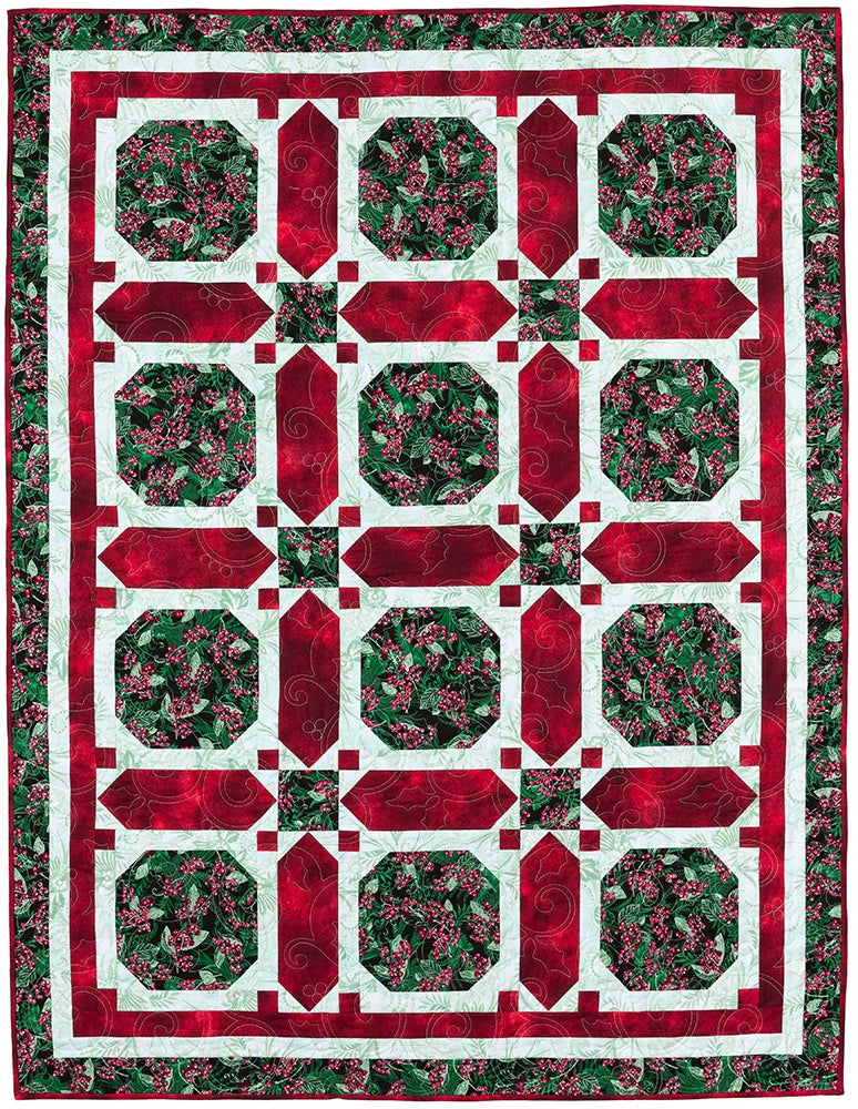 Quick Christmas 3-Yard Quilts by Fabric Cafe