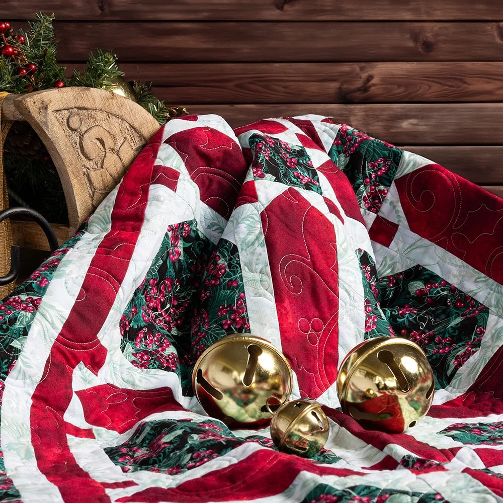 Quick Christmas 3-Yard Quilts by Fabric Cafe