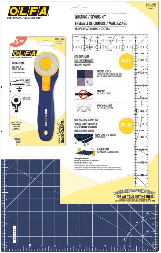 Quilt/Sew Kit Ruler Cutter Mat