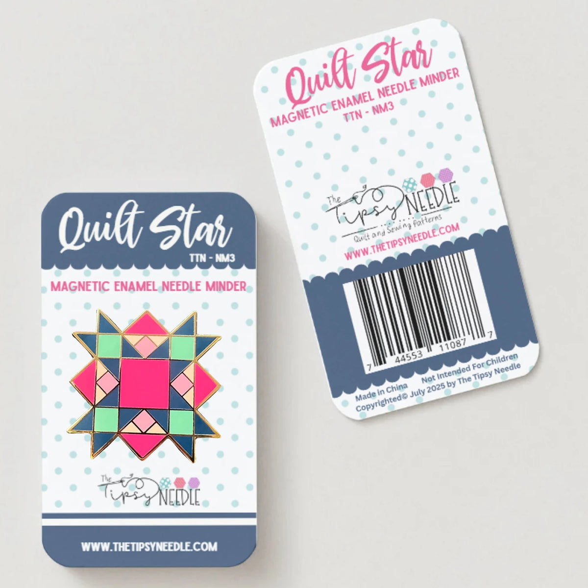Quilt Star Needle Minder