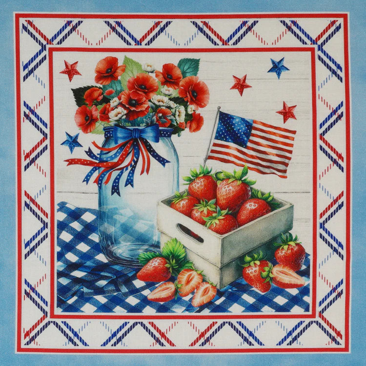Red, White & Sweet - 4th of July Panel