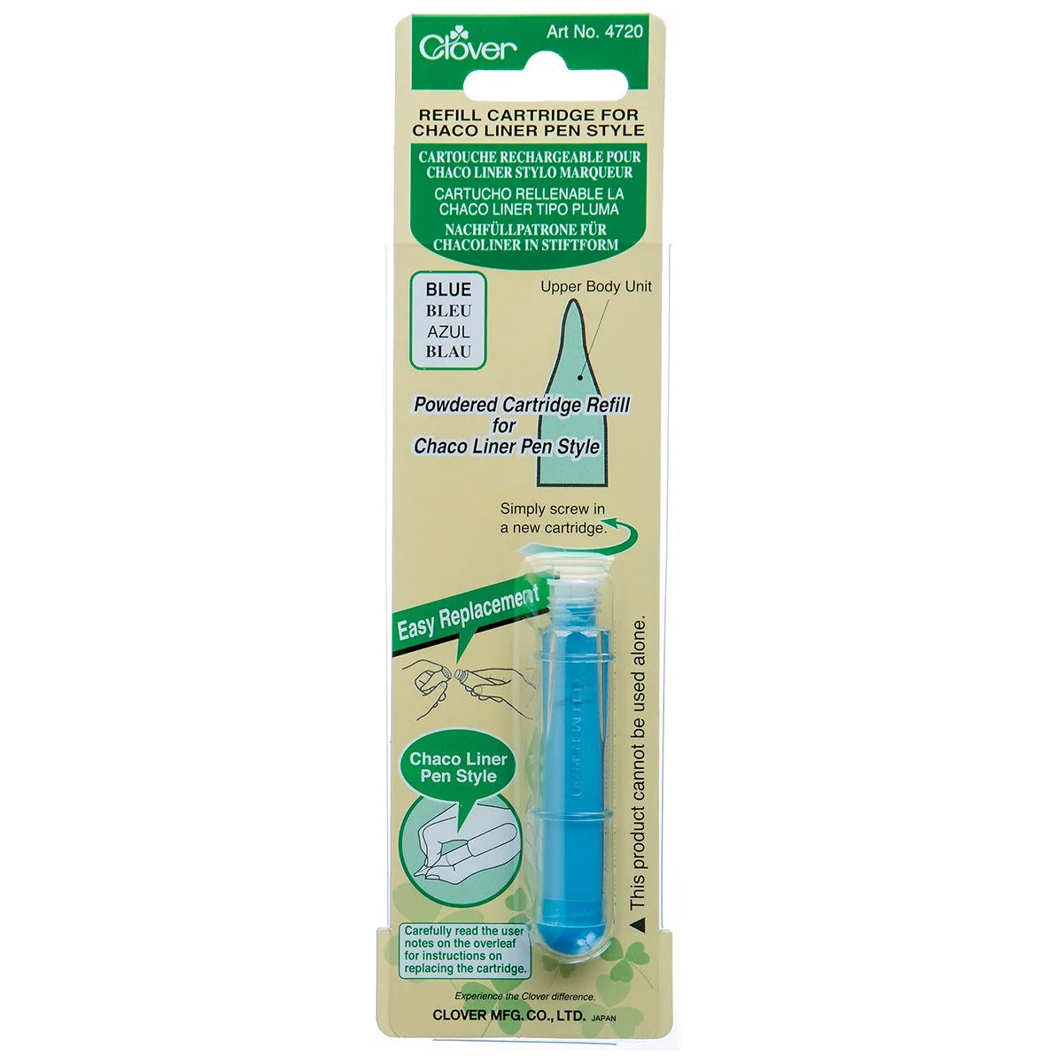 Clover Refill Cartridge for Chaco Liner Pen Style