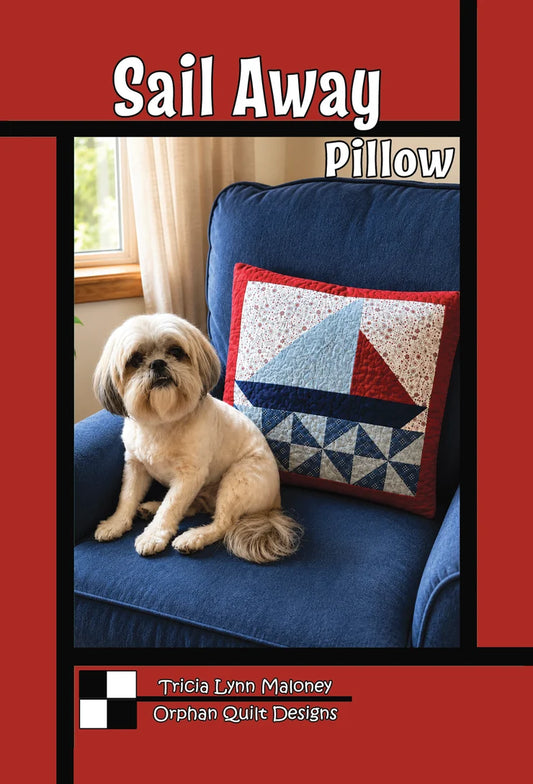 Sail Away Pillow - Villa Rosa Designs