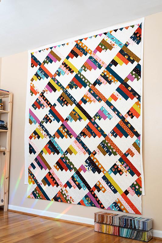 Scrap Mountains Quilt Pattern