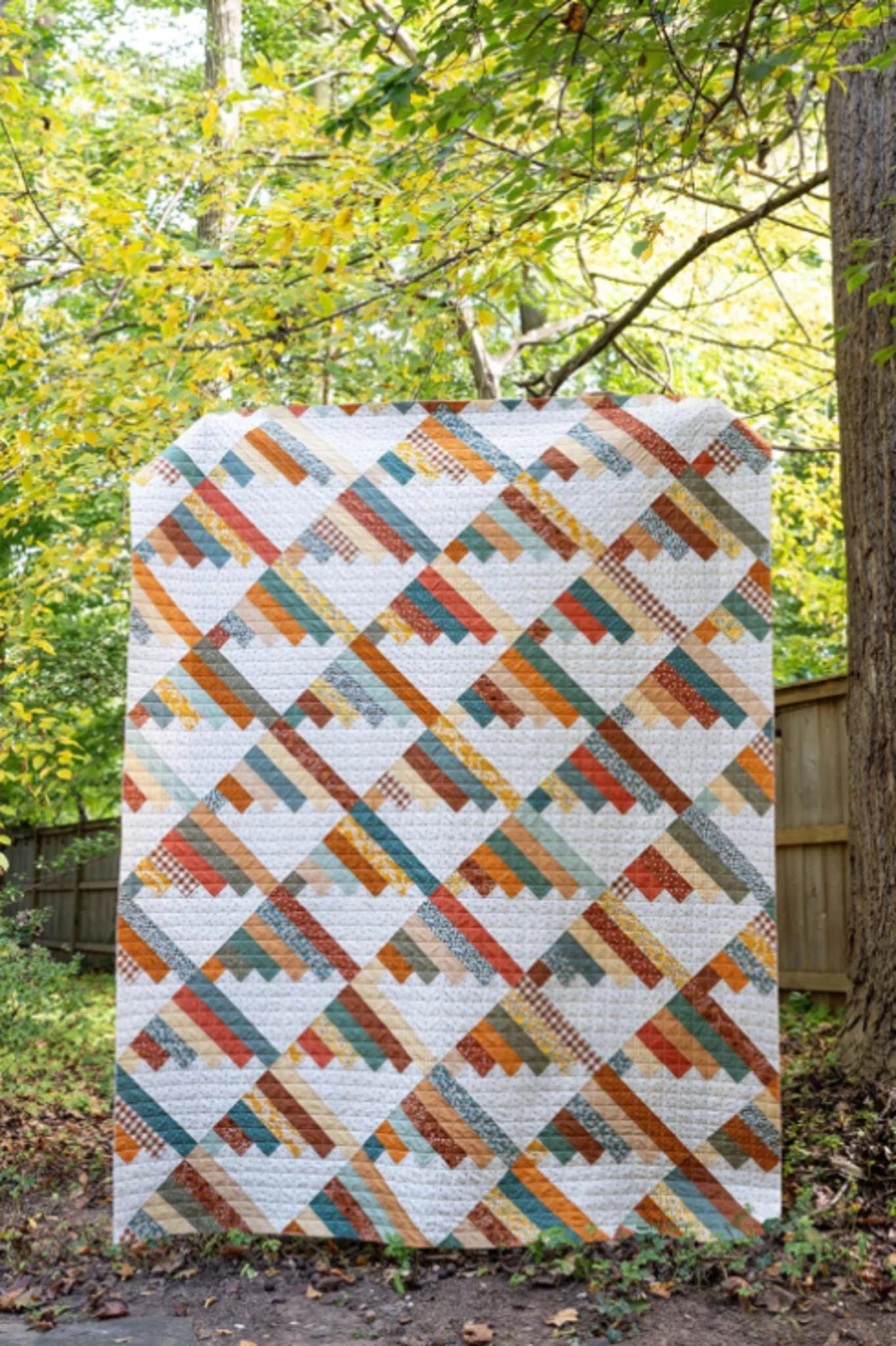 Scrap Mountains Quilt Pattern