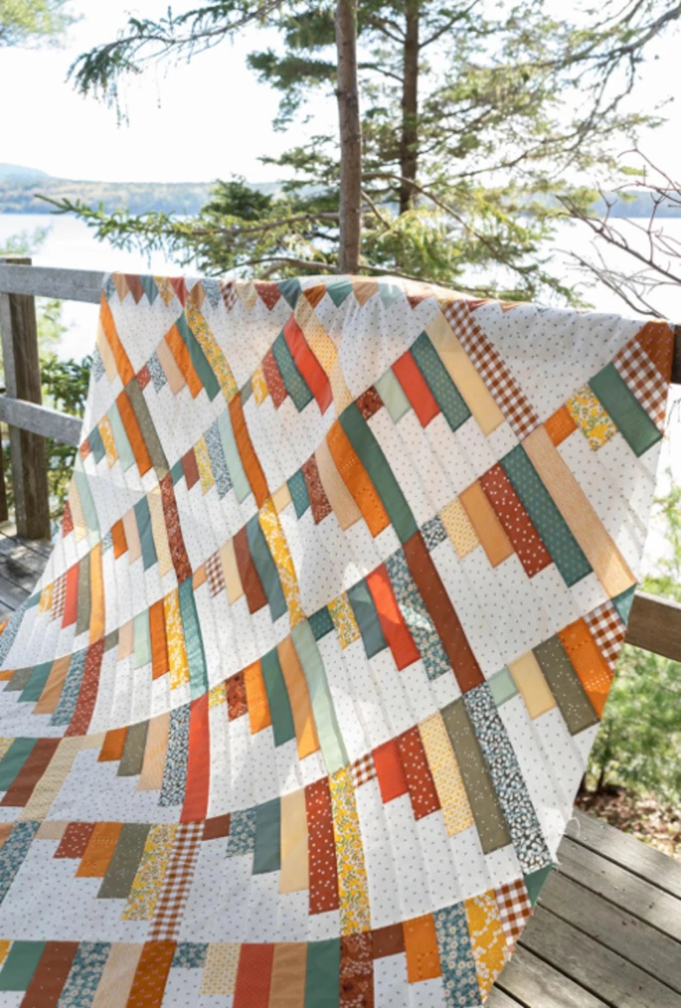 Scrap Mountains Quilt Pattern
