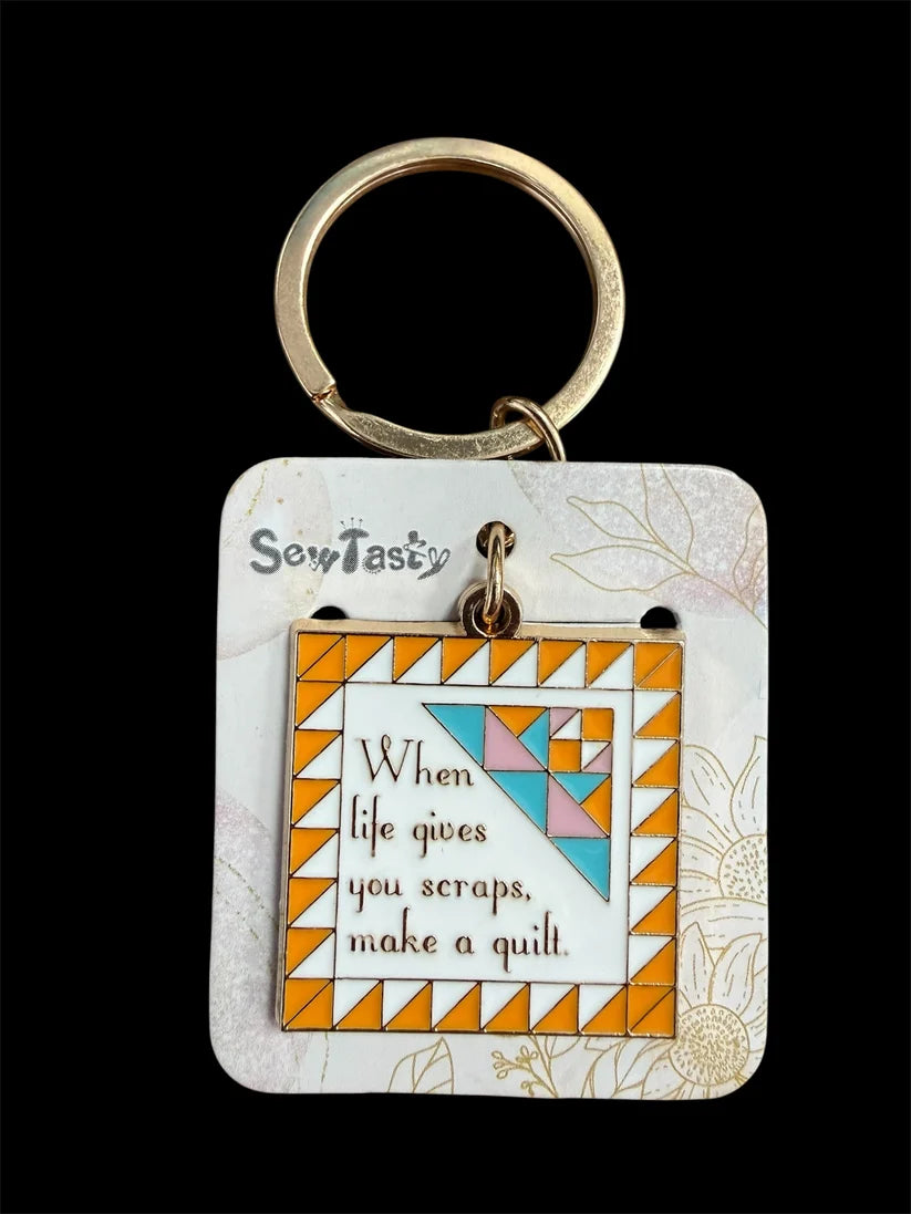 Sew Tasty Quilting Keychains