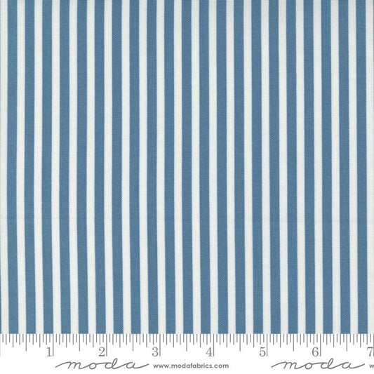 Shoreline Medium Blue Stripes