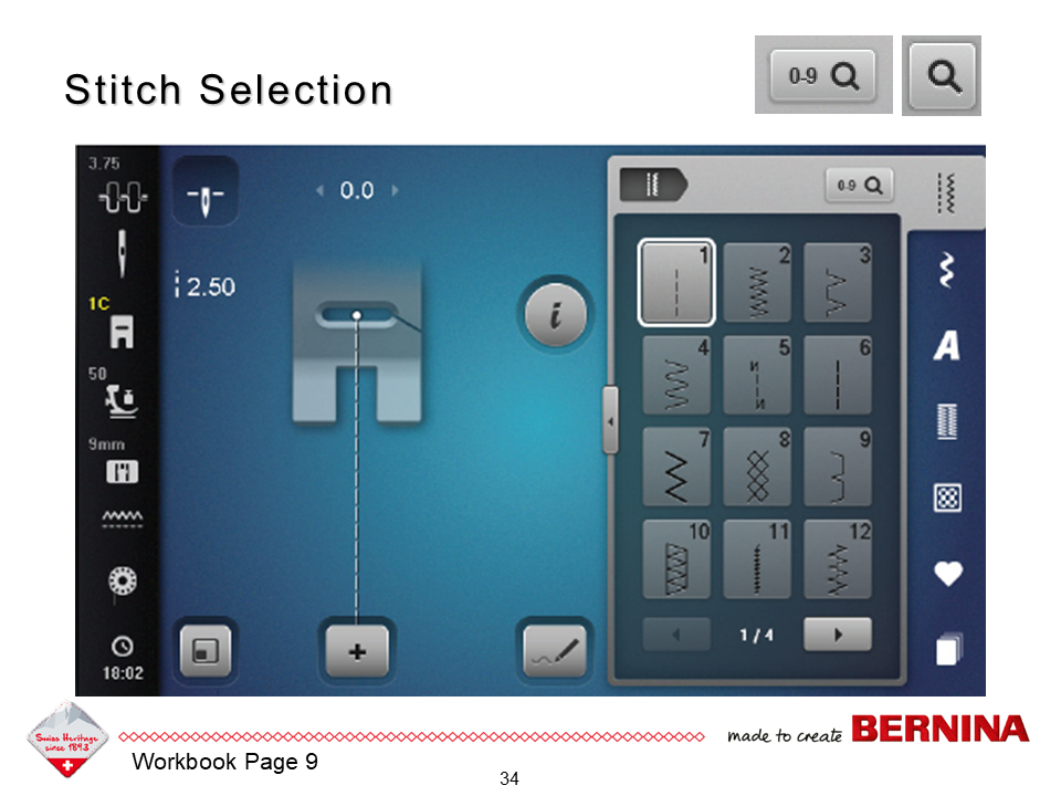 BMC-06 B 435 - B 480 Sewing Functions (October)