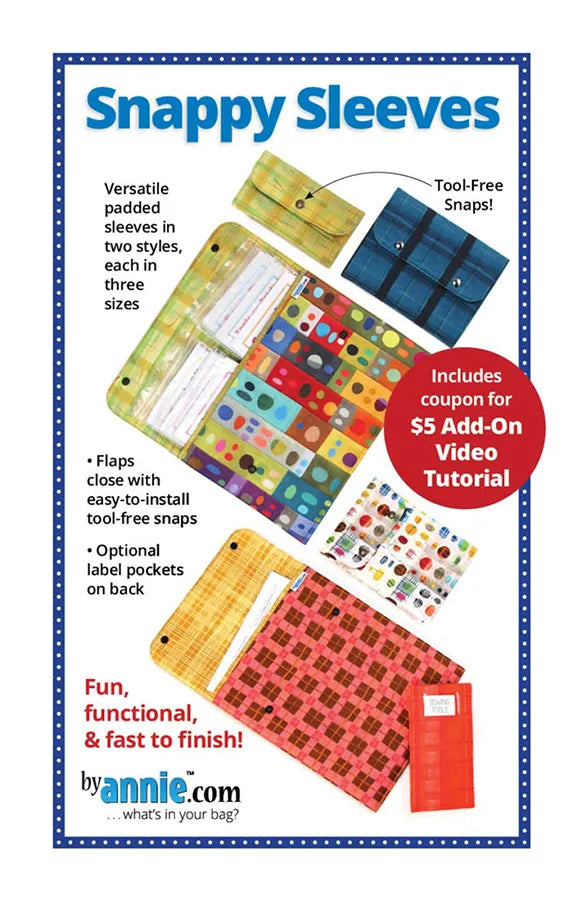 Snappy Sleeves Sewing Pattern