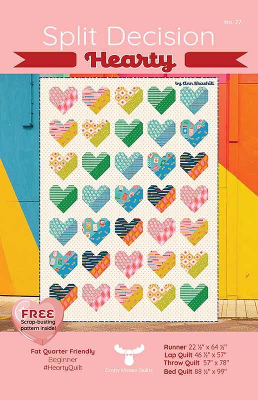 Split Decision: Hearty Quilt Pattern