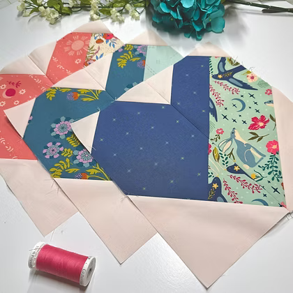 Split Decision: Hearty Quilt Pattern