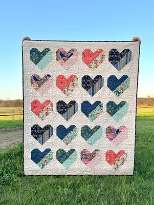 Split Decision: Hearty Quilt Pattern