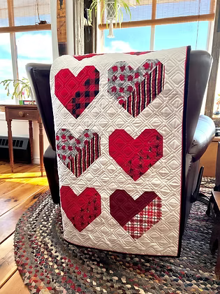 Split Decision: Hearty Quilt Pattern