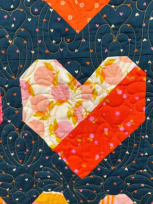 Split Decision: Hearty Quilt Pattern