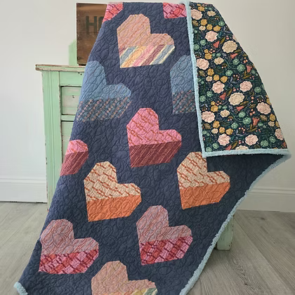 Split Decision: Hearty Quilt Pattern