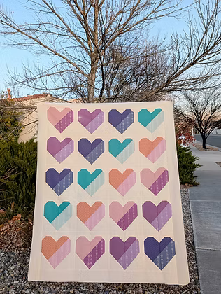 Split Decision: Hearty Quilt Pattern