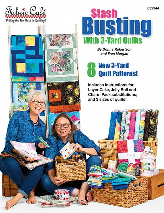 Stash Busting With 3 Yard Quilt by Fabric Cafe
