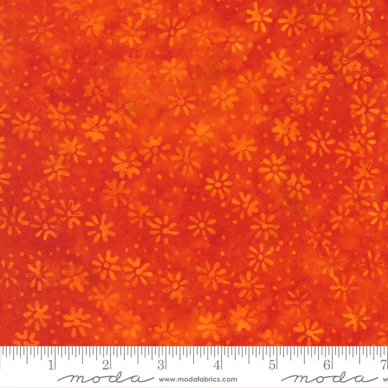 Sunburst Batiks Tangerine