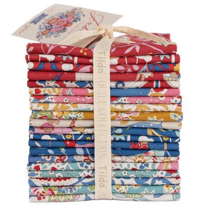Tilda - Jubilee Fat Eight Bundle 20 fabrics 18 x 11 in